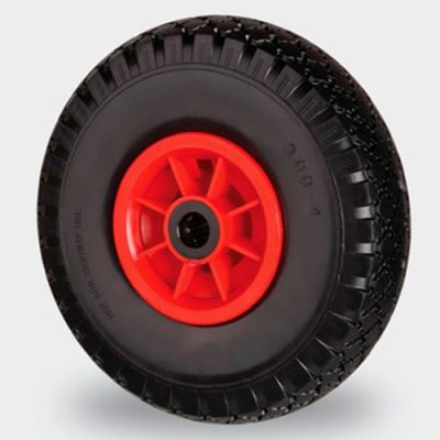 Roue increvable D. 389 x Al. 20 mm 150 kg pour brouette - 0096070900 - Tente