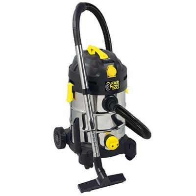 Aspirateur eau et poussières 25L NET-UP25IB 1400 W 230 V - 101032 - Fartools