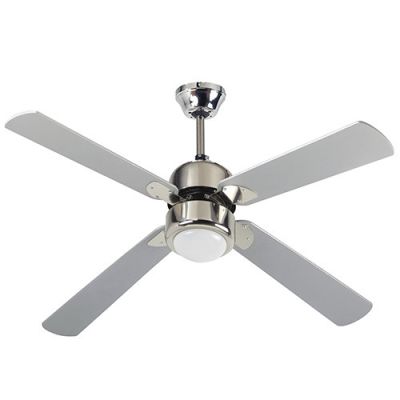 Ventilateur de plafond FIJI 122cm 4 pales 60 W 230 V - 112426 - Fartools
