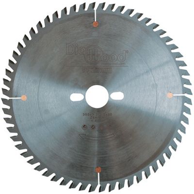 Lame de scie circulaire HM micrograin finition D. 350 x Al. 30 x ép. 3,5 mm x Z84 TP - fixtout Platinum