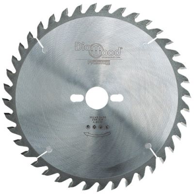 Lame de scie circulaire HM micrograin universelle D. 350 x Al. 30 x ép. 3,2 mm x Z56 Alt - fixtout Platinum