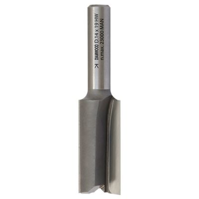 Mèche à rainer droite HM micrograin D. 12 x Lt. 51 x Lu. 19 x Q 8 mm x Z2 - fixtout Platinum