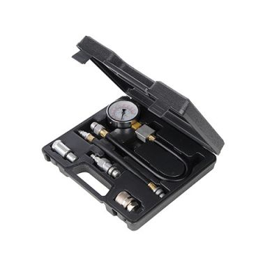 Coffret compressiomètre 5 pcs pour moteur à essence - 598559 - Silverline