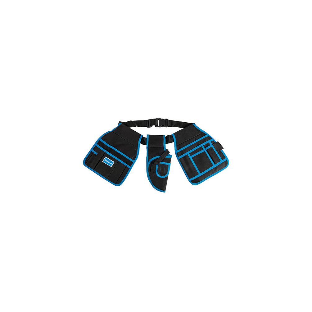 SILVERLINE Double ceinture-sacoche en daim à outils/clous,11