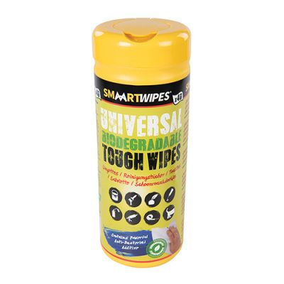 40 lingettes universelles ultrarésistantes biodégradables - 922518 - Smaart