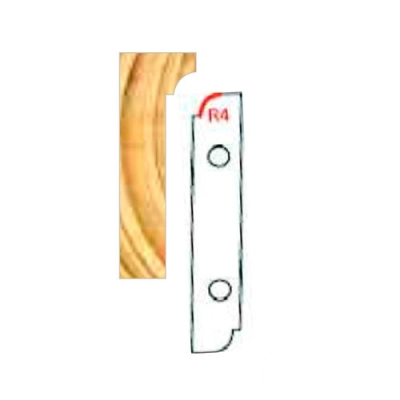 Jeu de 2 plaquettes de rechange pour PO plate bande - PPB08 - Holzprofi