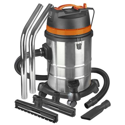 Aspirateur eau et poussières pro INOX 40 litres - 230 V 1200 W - Force 1240 wet-dry - 161311 - Eurom