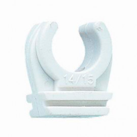 50 colliers en plastique nylon simple (polyamide 6,6) insert en laiton M6. D. 28 mm - ABIN028 - Index