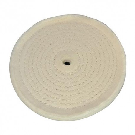 Disque de polissage couture en spirale D. 150 mm - 105888 - Silverline