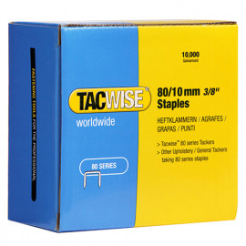 Boîte de 10000 agrafes galvanisées de type 80 L. 10 mm - TA-0383 - Tacwise