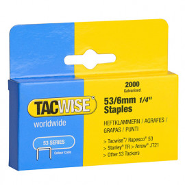 Boîte de 6000 agrafes type 53 L. 6/8/10 mm - TA-1095 - Tacwise