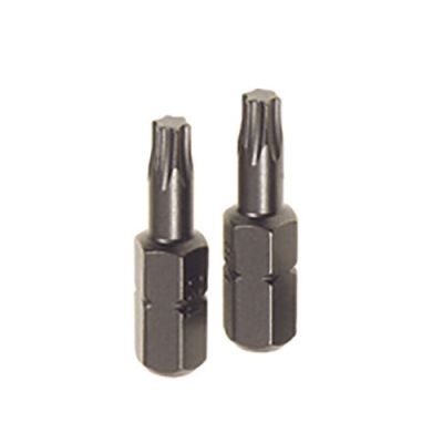 2 embouts de vissage Torx T40 L. 25 mm Q. 6 pans 1/4" - 452.90 - PG Professional