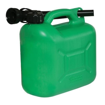Bidon à carburant plastique 5 L Noir - 199991 - Silverline