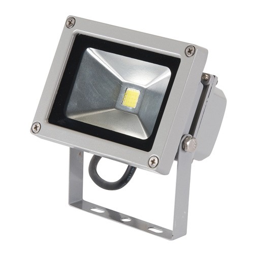 Silverline 258999 10 W DEL rechargeable Site lumière avec USB 240 V Secteur 700 lm