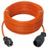 Prolongateur électrique jardin 40 m de câble HO5VV-F 3 x 1,5 mm2 - PREPJ40315R - Ribiland