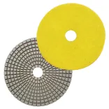 Pad de polissage diamanté à sec auto-agrippant D.125 mm x Gr. 200 - Béton - fixtout Platinum