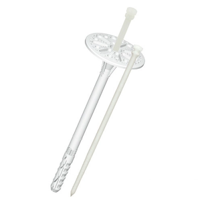 200 chevilles isolation KI 140 multimatériaux à expansion courte D. 10 x Lt. 140 mm - Fixtout