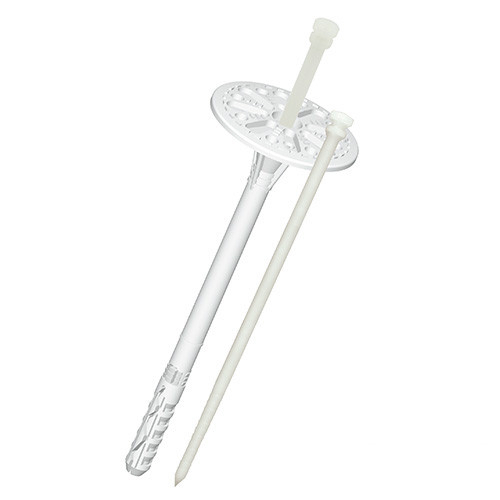 200 chevilles isolation KI 140 multimatériaux à expansion courte D. 10 x Lt. 140 mm - Fixtout