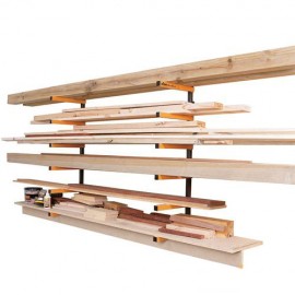 Rayonnage cantilever échelles de stockage d'atelier - 330190 - Triton