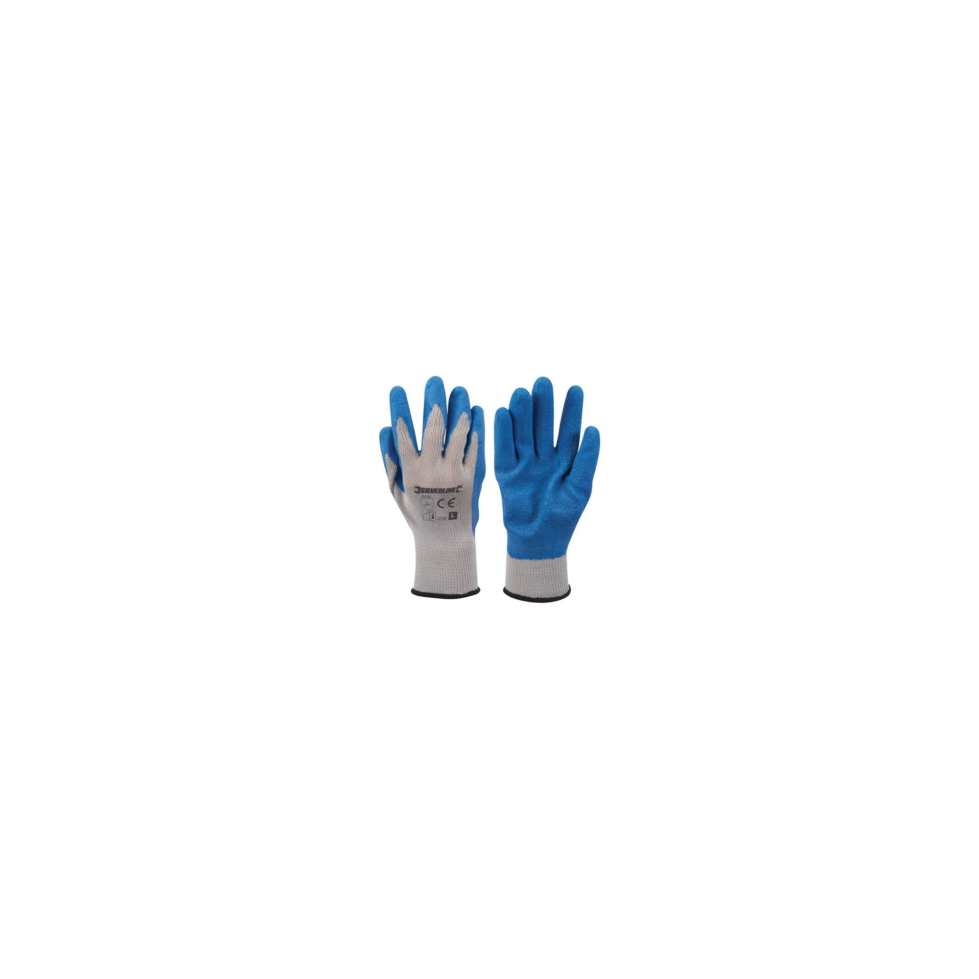 GANT DE CHANTIER,NM1350P-RBLK-L--Gants de sécurité en Latex pour le travail  du jardin, 12 paires, avec doublure en Polyester, pour l - Cdiscount  Bricolage