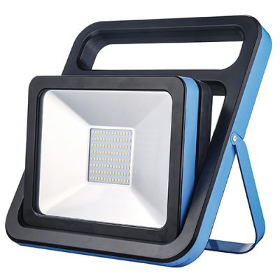PILES PROJECTEUR LED PORTABLE 50W DE 2400 LUMENS RECHARGEABLE LAMPE DE TRAVAIL