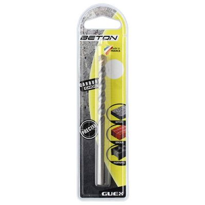 Foret béton 2 taillants PRO D. 8 x 120 mm - 008080150 - Guex