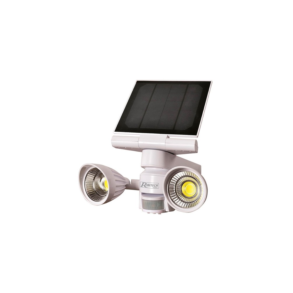 Projecteur Solaire LED 9 W avec détecteur de mouvement - Ribiland
