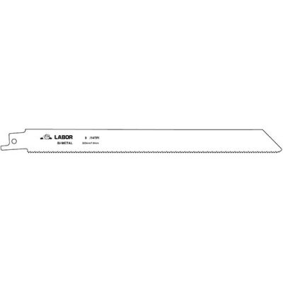 5 lames de scie sabre Bi-métal Lt. 225 mm 14 TPI type S1122BF - Métal - ZBR00600 - Labor