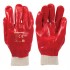 Gants PVC rouges Large - 447137 - Silverline