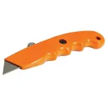 Cutter ergonomique de couleur vive à lame rétractable 140 mm - 456940 - Silverline