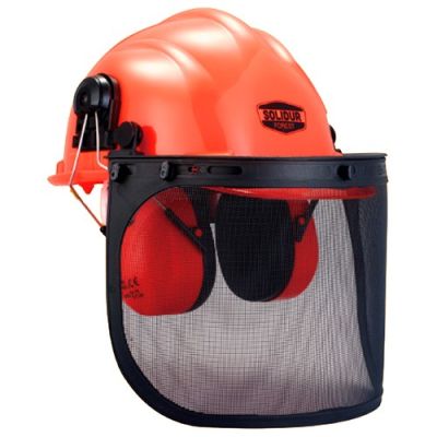 Casque de sécurité forestier - SOLIDUR