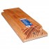 Batte de carreleur bois 300 x 120 mm avec semelle caoutchouc - 180262 - Mejix