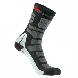 Chaussettes hautes de travail avec bande de renfort pour les chevilles - AIR Black Carbon - SK047BC - U-Power