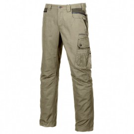 Pantalon de travail avec deux poches italiennes à soufflet - URBAN Desert Sand - EX027DS - U-Power