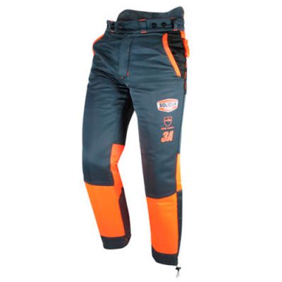 Pantalon AUTHENTIC 28 m/s special tronçonneuse protection 9 couches type A classe 3 - AUPA3A - Solidur