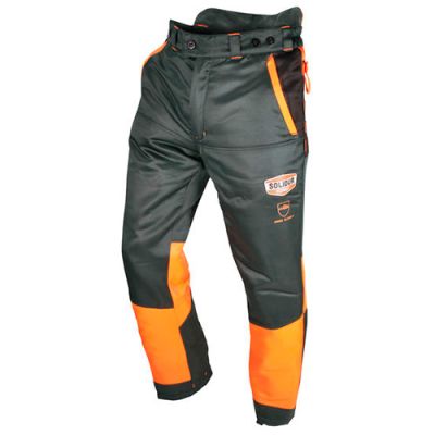 Pantalon AUTHENTIC protection totale 360° special tronçonneuse type C classe 1 - AUPA1C - Solidur