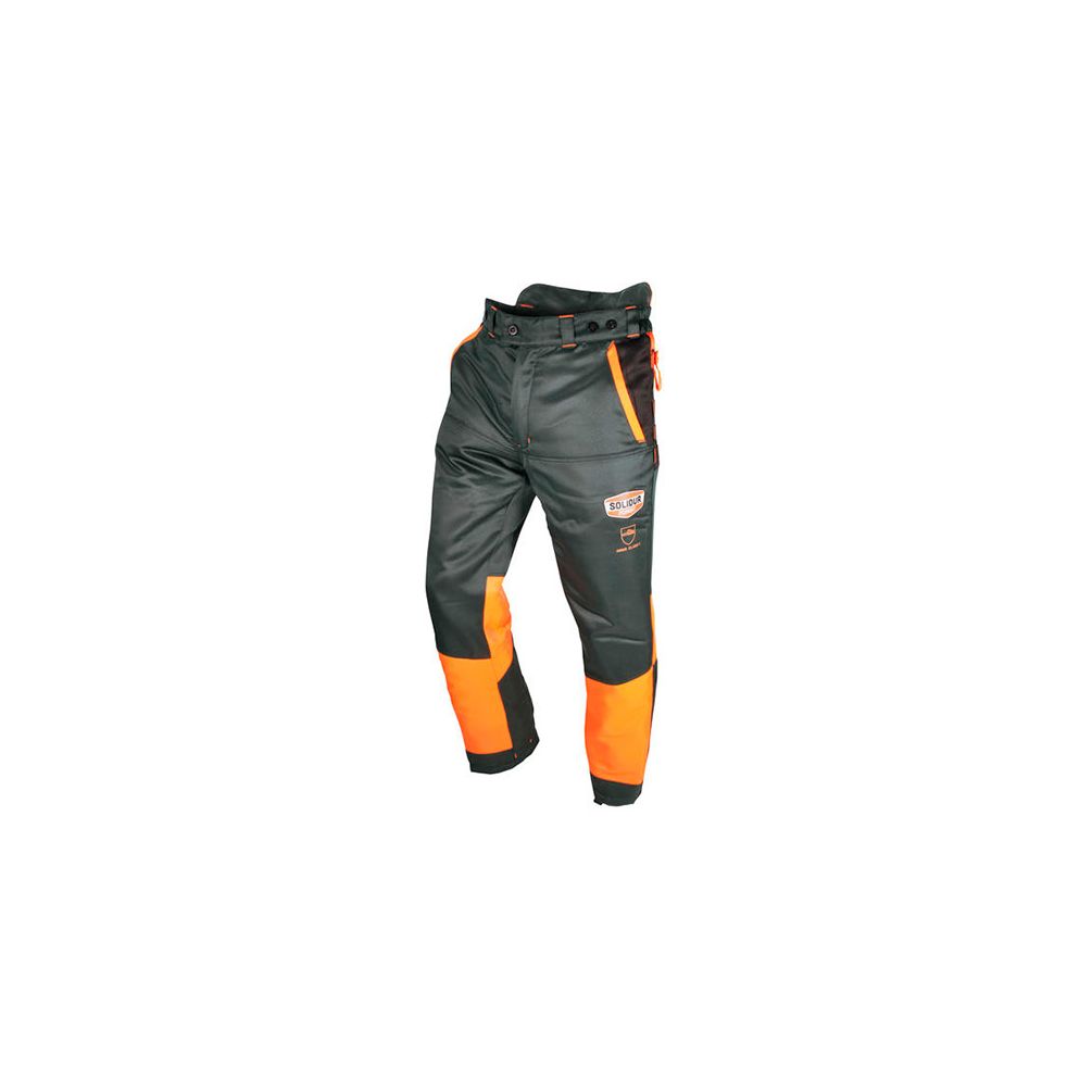 Pantalon AUTHENTIC protection totale 360° special tronçonneuse type C  classe 1 - AUPA1C - Solidur