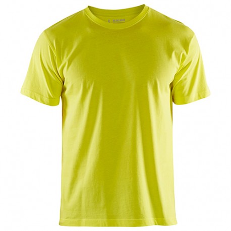 T-Shirts pack x 5 - 3300 Jaune fluo - Blaklader
