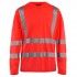 T-shirt anti-UV haute-visibilité - 5500 Rouge fluo - Blaklader
