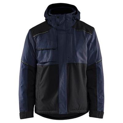 Veste hiver stretch 2D - 8699 Marine foncé/Noir - Blaklader