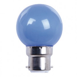 Ampoule LED pour guirlande type guinguette 1W G45 B22 Bleue - 2006 - Fox Light