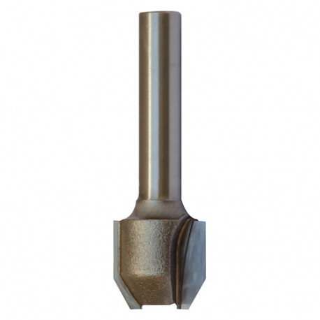 Mèche d'affleureuse combine HM micrograin D. 12,7 mm L.U. 12,7 mm L.T. 41 mm angle 23° Q. 6 mm - 5656.723.00 - Leman