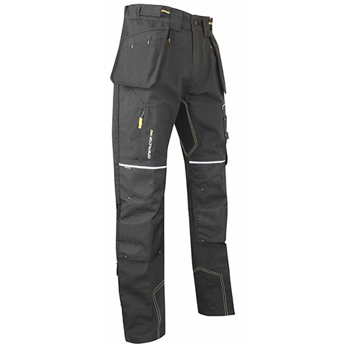 1369 Pantalon de Travail Canvas avec Poches genouill/ères LMA Lebeurre Gris Carbone Gamme Constructor Pro ETABLI