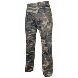 Pantalon de travail multipoches 245 Gr - SANGLIER - Camouflage
