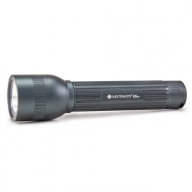 Lampe de poche à LED grise 1000 Lumens avec recharge interne intelligente - Portée 280 m - Q5 xr - 505.6008 - Suprabeam