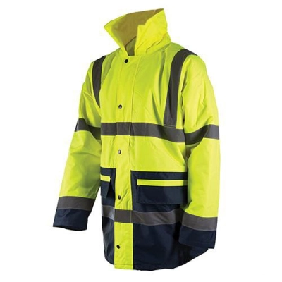 Veste haute visibilité XL 108-116 cm bicolore, classe 3 - 675324 - Silverline