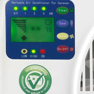 Climatiseur/déshumidificateur d'air portatif nomade 696W 16m3/h - 230V 375 W - AC 2401 (Caravan Airco) - 380019 - Eurom