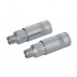2 coupleurs rapides pour tuyau air comprimé 1/4" BSP - 794320 - Silverline
