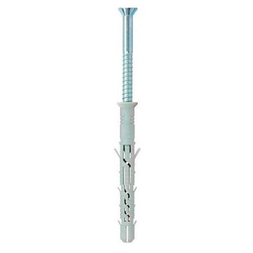 Fixtout 10 x 200 mm Blister de 5 chevilles /à expansion nylon /à visser NFA+ D Fixtout