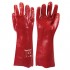 Gants PVC rouges Large - 868551 - Silverline